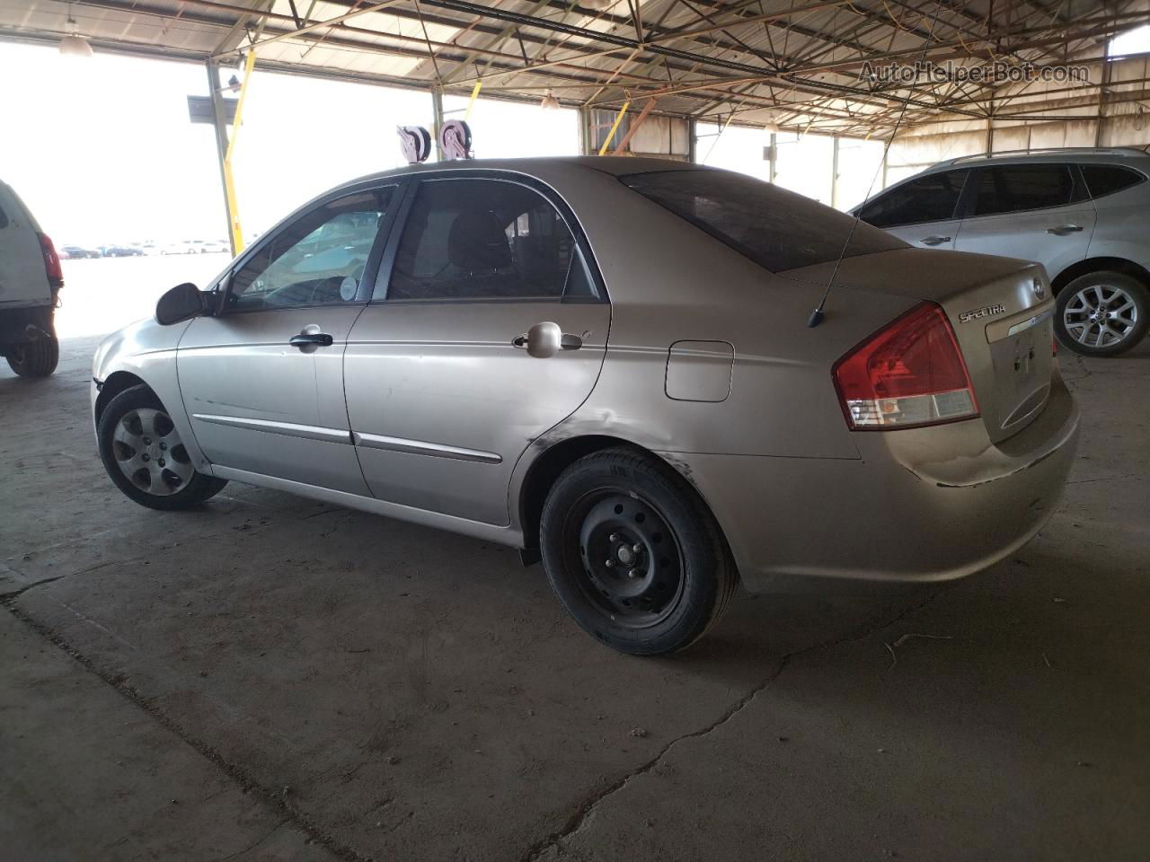 2007 Kia Spectra Ex Золотой vin: KNAFE122275421857