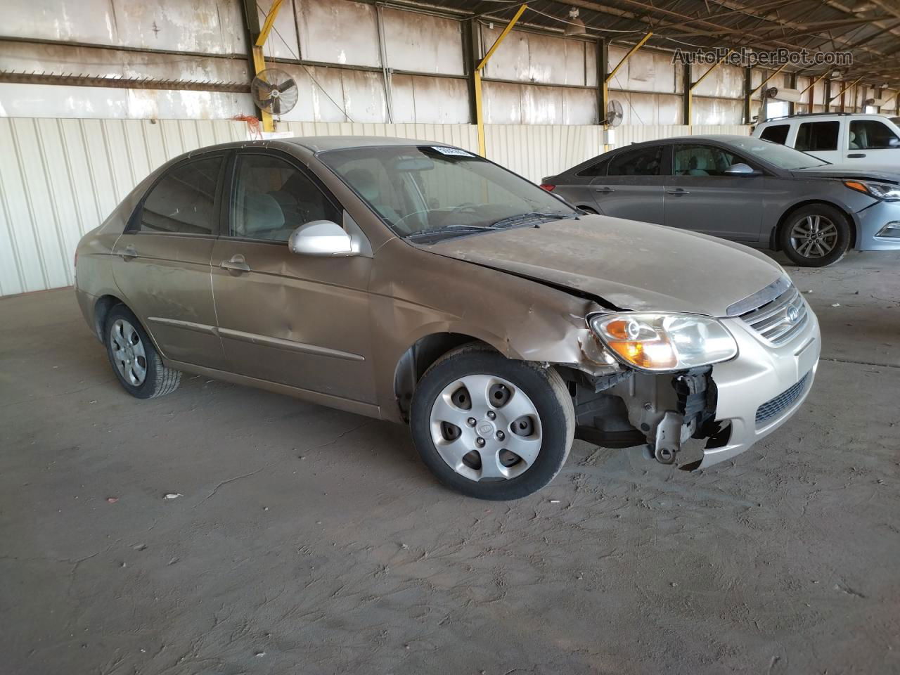 2007 Kia Spectra Ex Gold vin: KNAFE122275421857