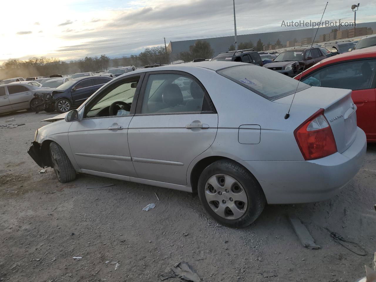 2006 Kia Spectra Lx Silver vin: KNAFE122465252942