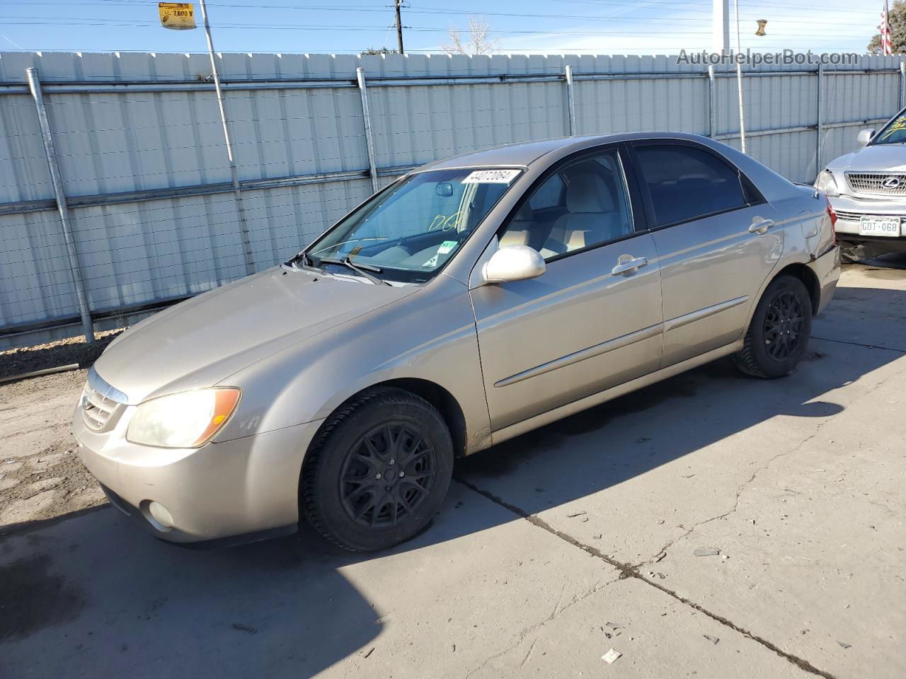 2005 Kia Spectra Lx Gold vin: KNAFE122555098093