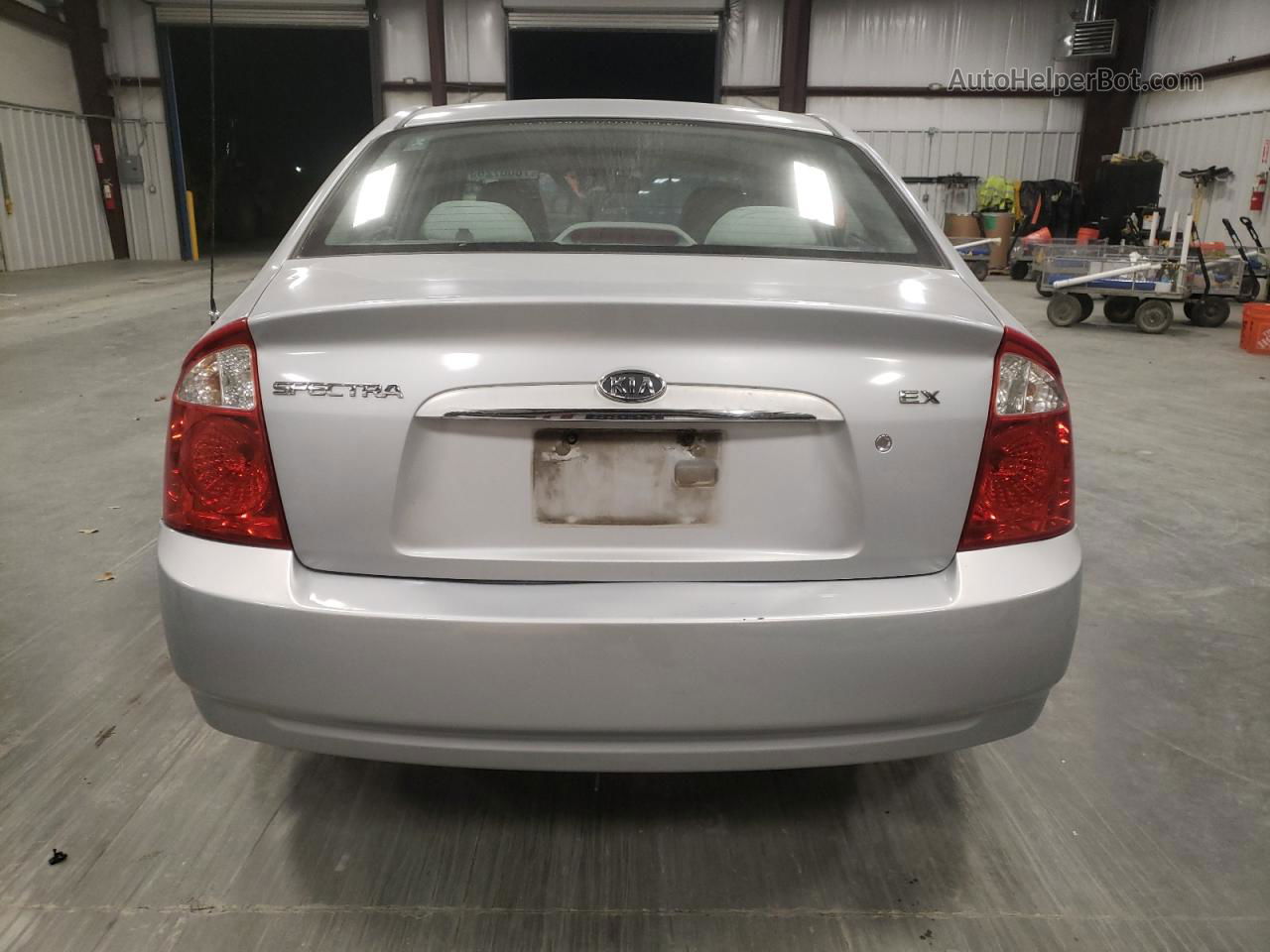 2005 Kia Spectra Lx Silver vin: KNAFE122655102569