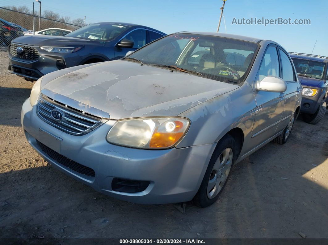 2007 Kia Spectra Ex Silver vin: KNAFE122675433073