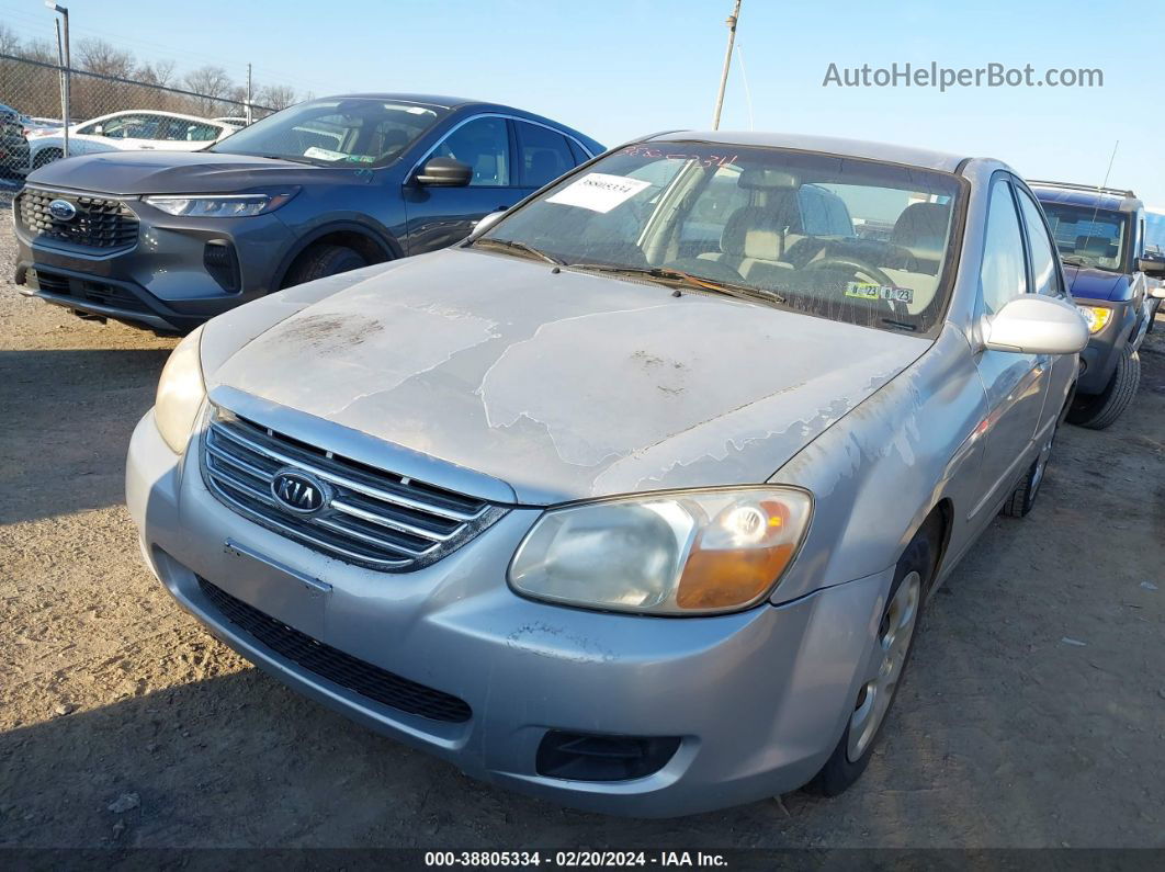 2007 Kia Spectra Ex Silver vin: KNAFE122675433073