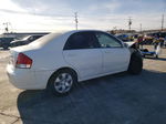 2007 Kia Spectra Ex White vin: KNAFE122675484038