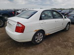 2005 Kia Spectra Lx White vin: KNAFE122755198843