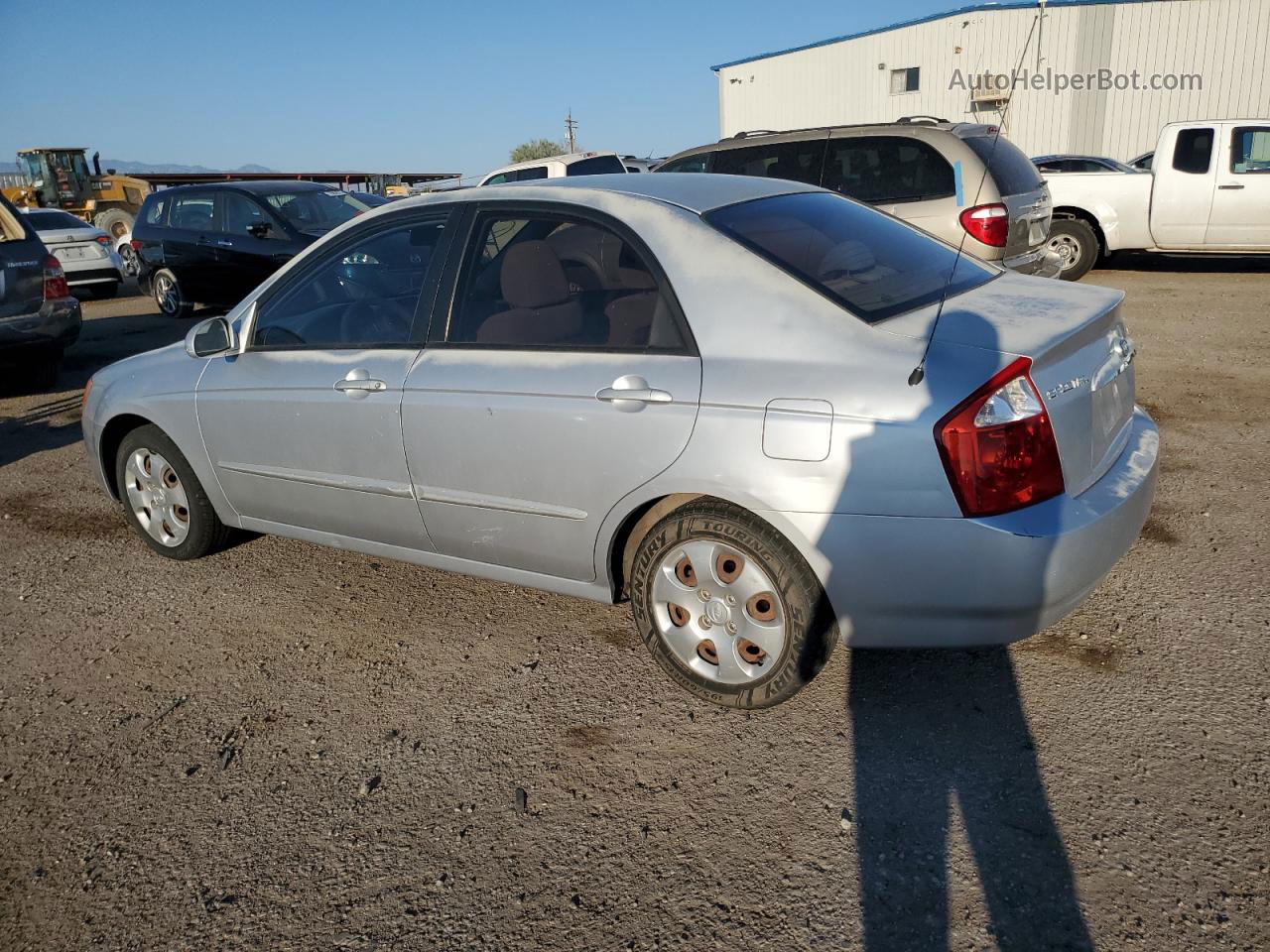 2006 Kia Spectra Lx Silver vin: KNAFE122765317766