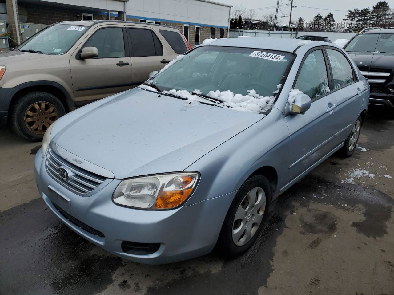 2007 Kia Spectra Ex Blue vin: KNAFE122775380688