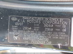 2007 Kia Spectra Ex Черный vin: KNAFE122775447130