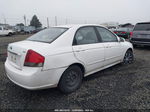 2007 Kia Spectra Ex White vin: KNAFE122775469175