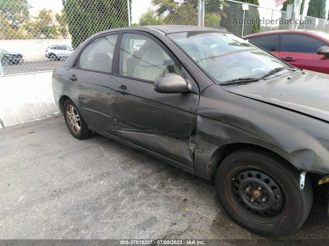 2005 Kia Spectra Lx/ex/sx Gray vin: KNAFE122855094619