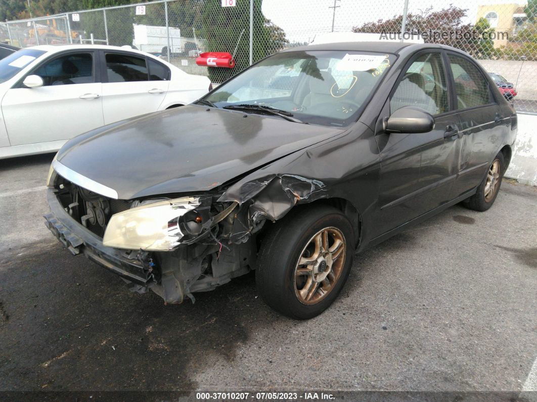 2005 Kia Spectra Lx/ex/sx Gray vin: KNAFE122855094619