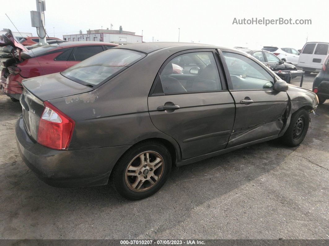 2005 Kia Spectra Lx/ex/sx Gray vin: KNAFE122855094619