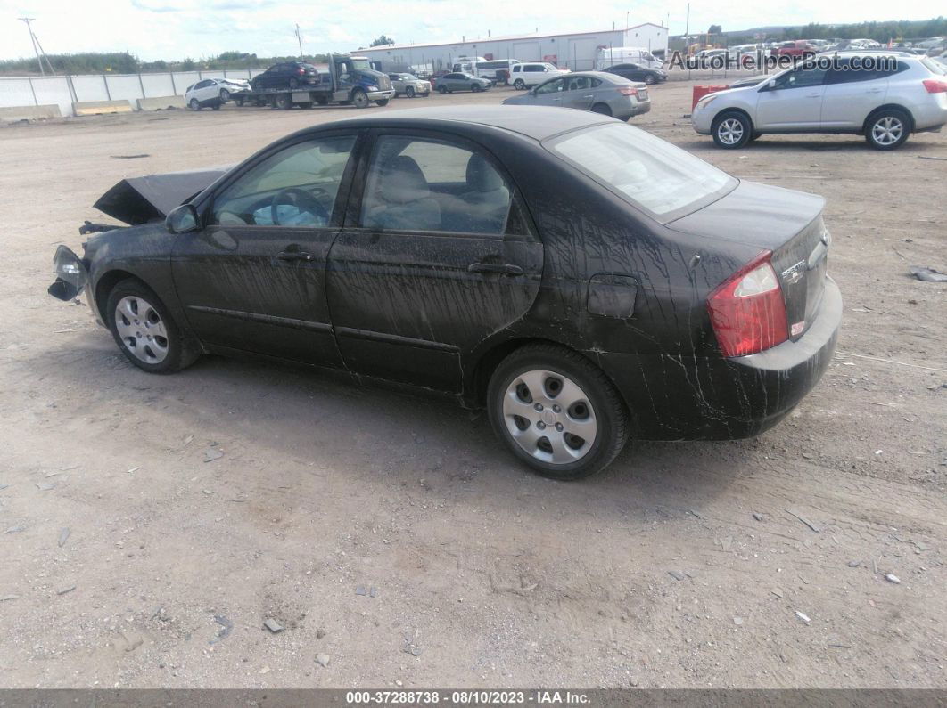 2006 Kia Spectra Ex/sx/lx Черный vin: KNAFE122865308459