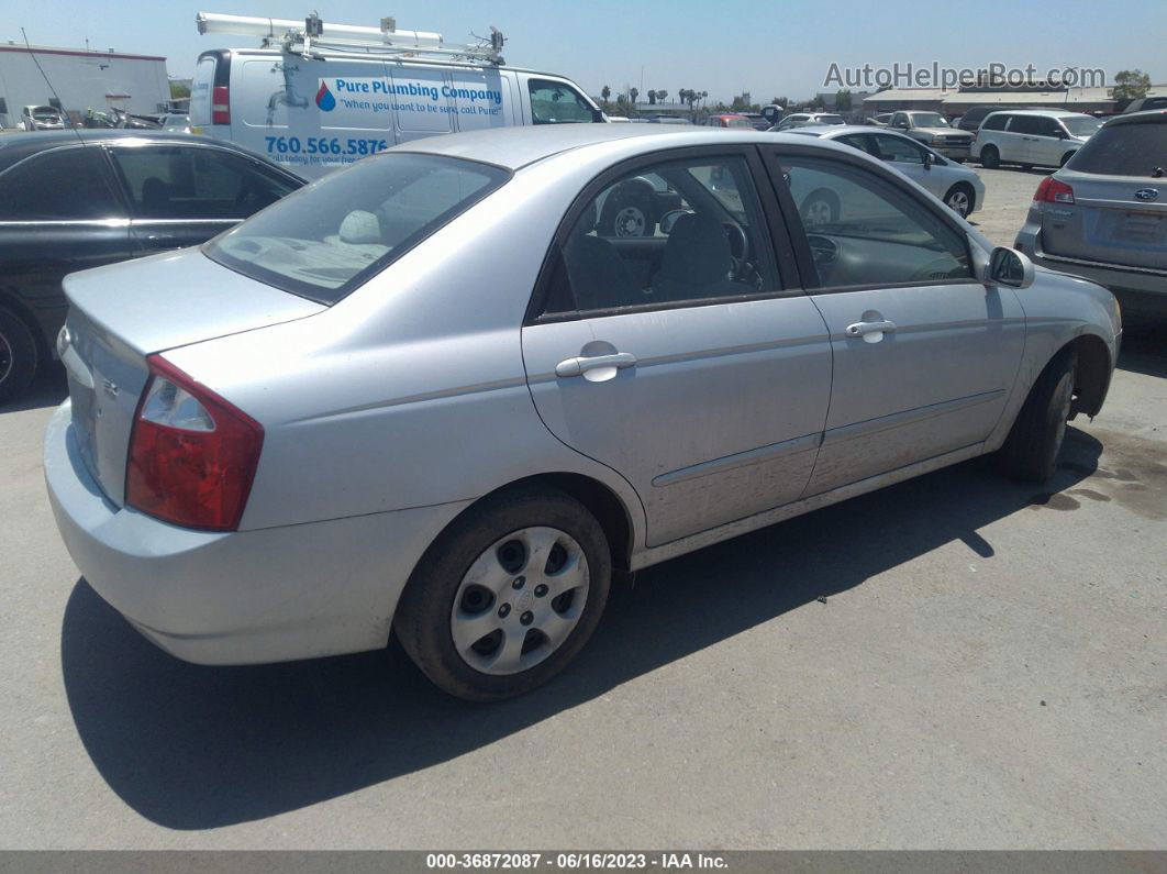 2005 Kia Spectra Lx/ex/sx Silver vin: KNAFE122955175497