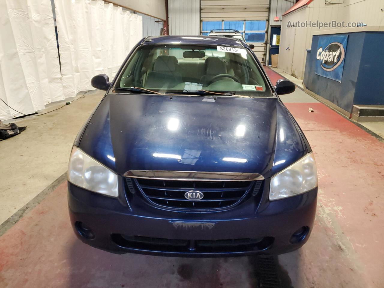 2006 Kia Spectra Lx Blue vin: KNAFE122965345374