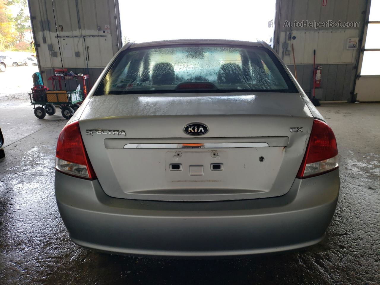 2007 Kia Spectra Ex Silver vin: KNAFE122975391577