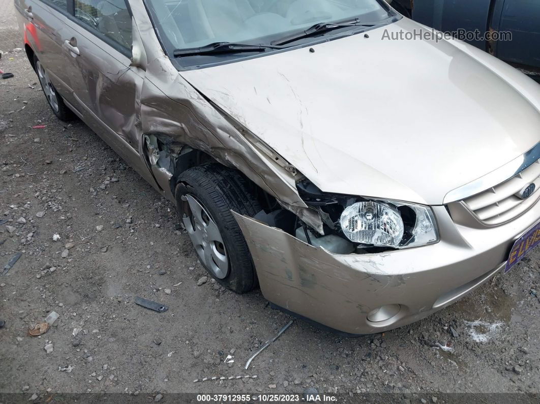 2006 Kia Spectra Sx/ex/lx Золотой vin: KNAFE122X65307880