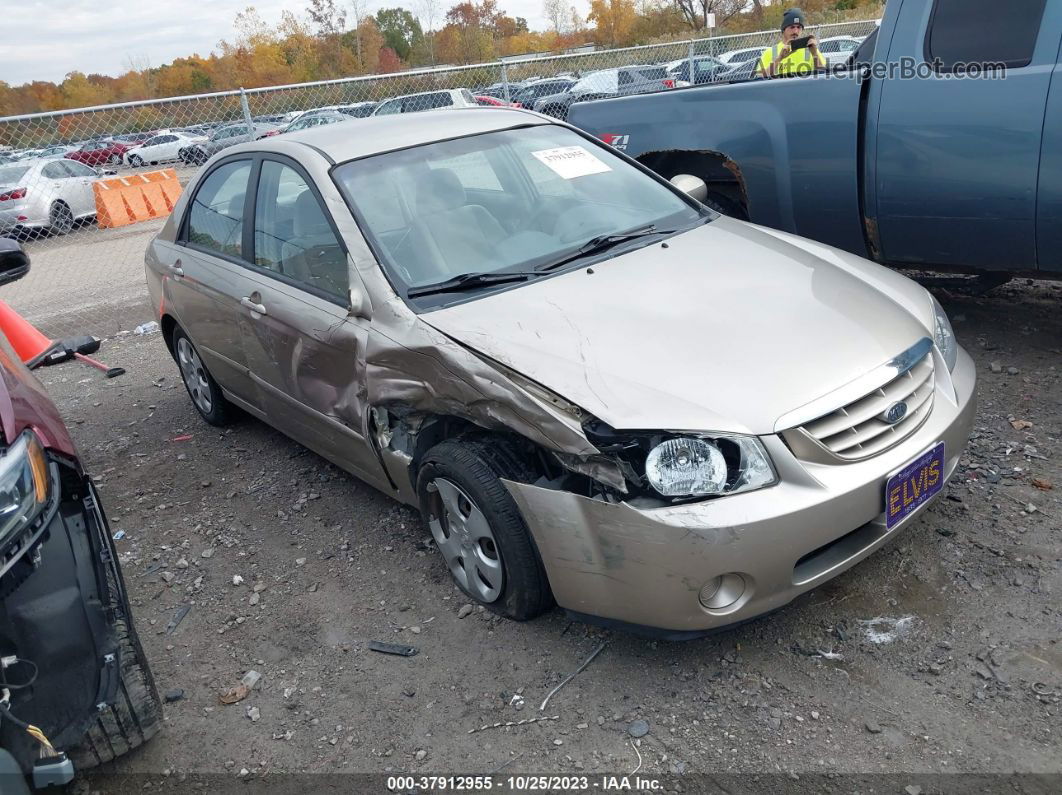 2006 Kia Spectra Sx/ex/lx Золотой vin: KNAFE122X65307880