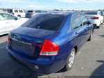 2007 Kia Spectra Ex Dark Blue vin: KNAFE122X75375629