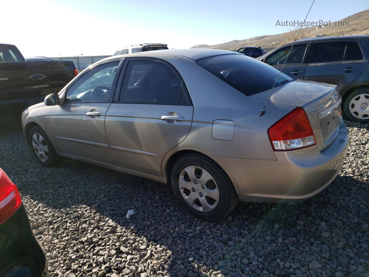 2007 Kia Spectra Ex Gold vin: KNAFE122X75417670