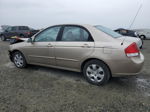 2007 Kia Spectra Ex Бежевый vin: KNAFE122X75481210