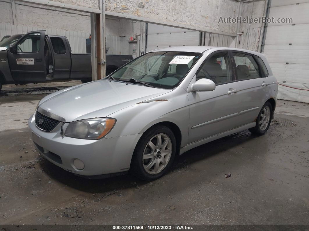 2005 Kia Spectra5 Silver vin: KNAFE161055082515