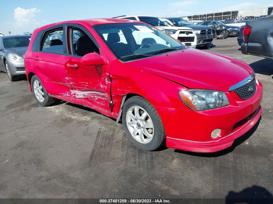 2005 Kia Spectra   Red vin: KNAFE161155142771