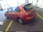 2007 Kia Spectra   Orange vin: KNAFE161175004697