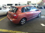 2007 Kia Spectra   Orange vin: KNAFE161175004697