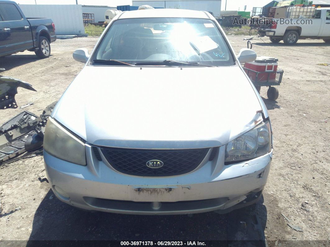 2006 Kia Spectra   Silver vin: KNAFE161265226518