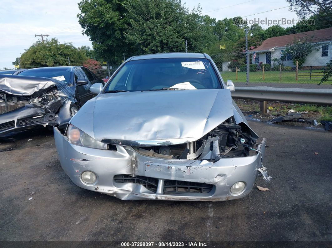 2006 Kia Spectra   Silver vin: KNAFE161465345459