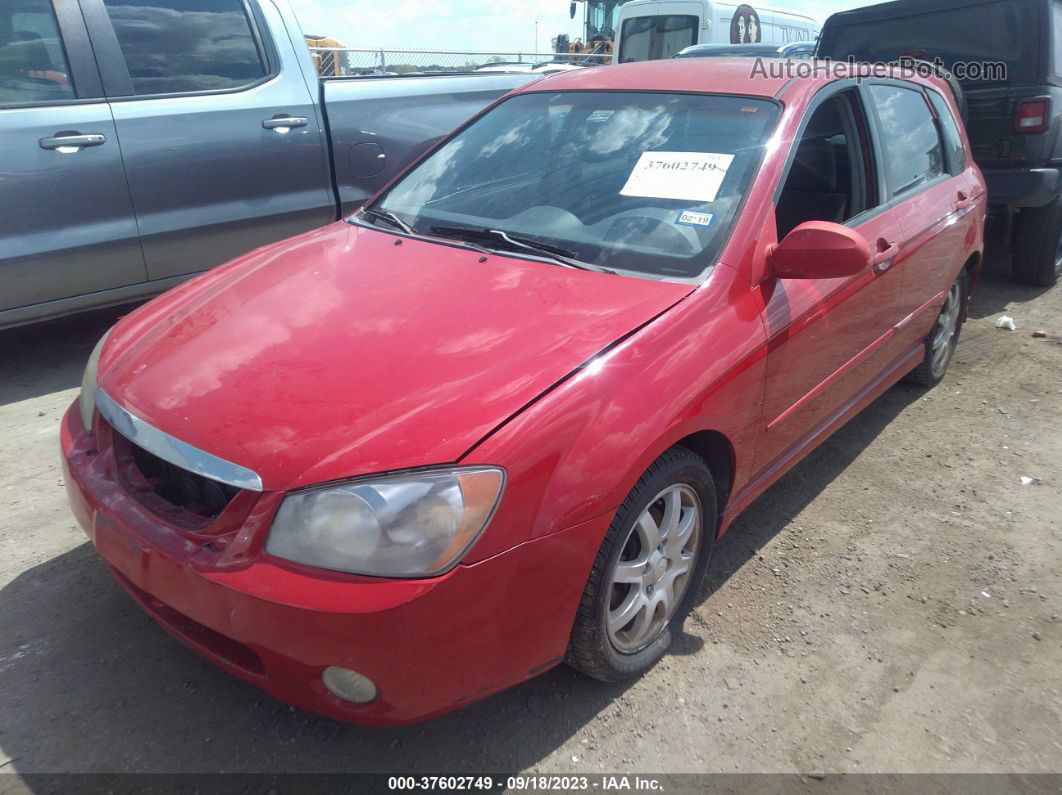 2006 Kia Spectra5   Red vin: KNAFE161965348437