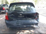 2006 Kia Spectra   Black vin: KNAFE161X65215654