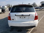 2007 Kia Spectra5 Sx White vin: KNAFE162375002961