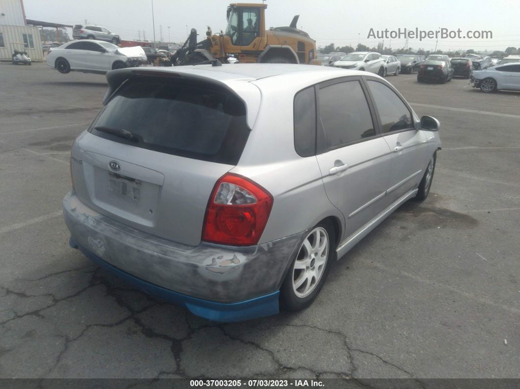 2005 Kia Spectra5 Silver vin: KNAFE162755066661