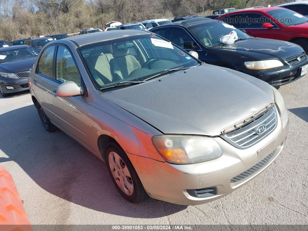 2009 Kia Spectra Ex Желто-коричневый vin: KNAFE221095588394