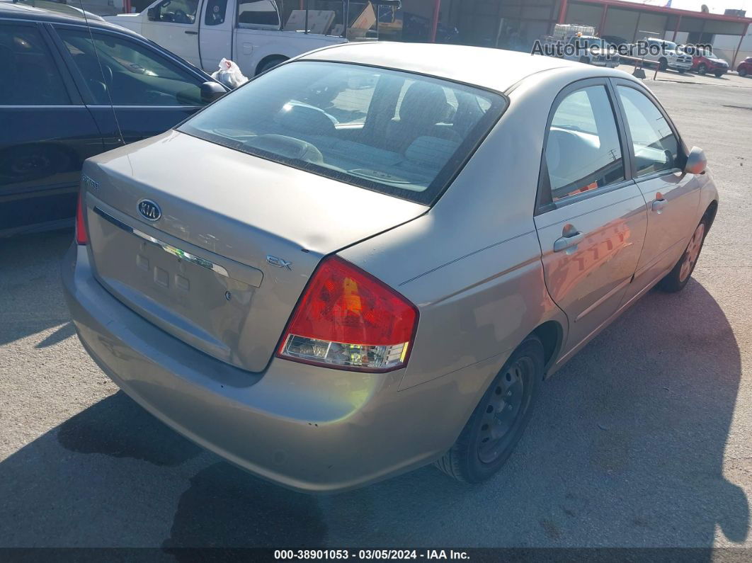 2009 Kia Spectra Ex Tan vin: KNAFE221095588394