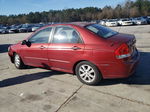 2009 Kia Spectra Ex Red vin: KNAFE221095648576