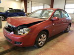 2009 Kia Spectra Ex Burgundy vin: KNAFE221095660503