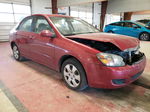 2009 Kia Spectra Ex Бордовый vin: KNAFE221095660503