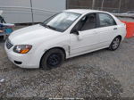 2009 Kia Spectra Ex White vin: KNAFE221095661389