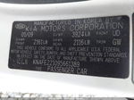 2009 Kia Spectra Ex White vin: KNAFE221095661389