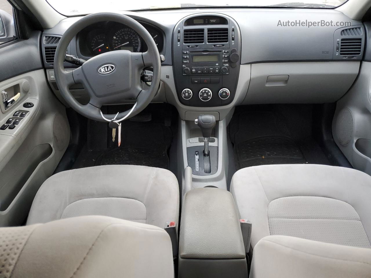 2009 Kia Spectra Ex Серебряный vin: KNAFE221195626490