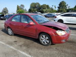 2009 Kia Spectra Ex Red vin: KNAFE221195633360