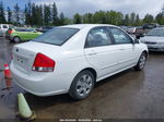 2009 Kia Spectra Lx White vin: KNAFE221295628751