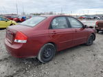 2009 Kia Spectra Ex Темно-бордовый vin: KNAFE221295634095