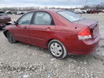 2009 Kia Spectra Ex Maroon vin: KNAFE221295634095