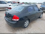 2009 Kia Spectra Lx Черный vin: KNAFE221295634209