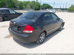 2009 Kia Spectra Lx Black vin: KNAFE221295646621