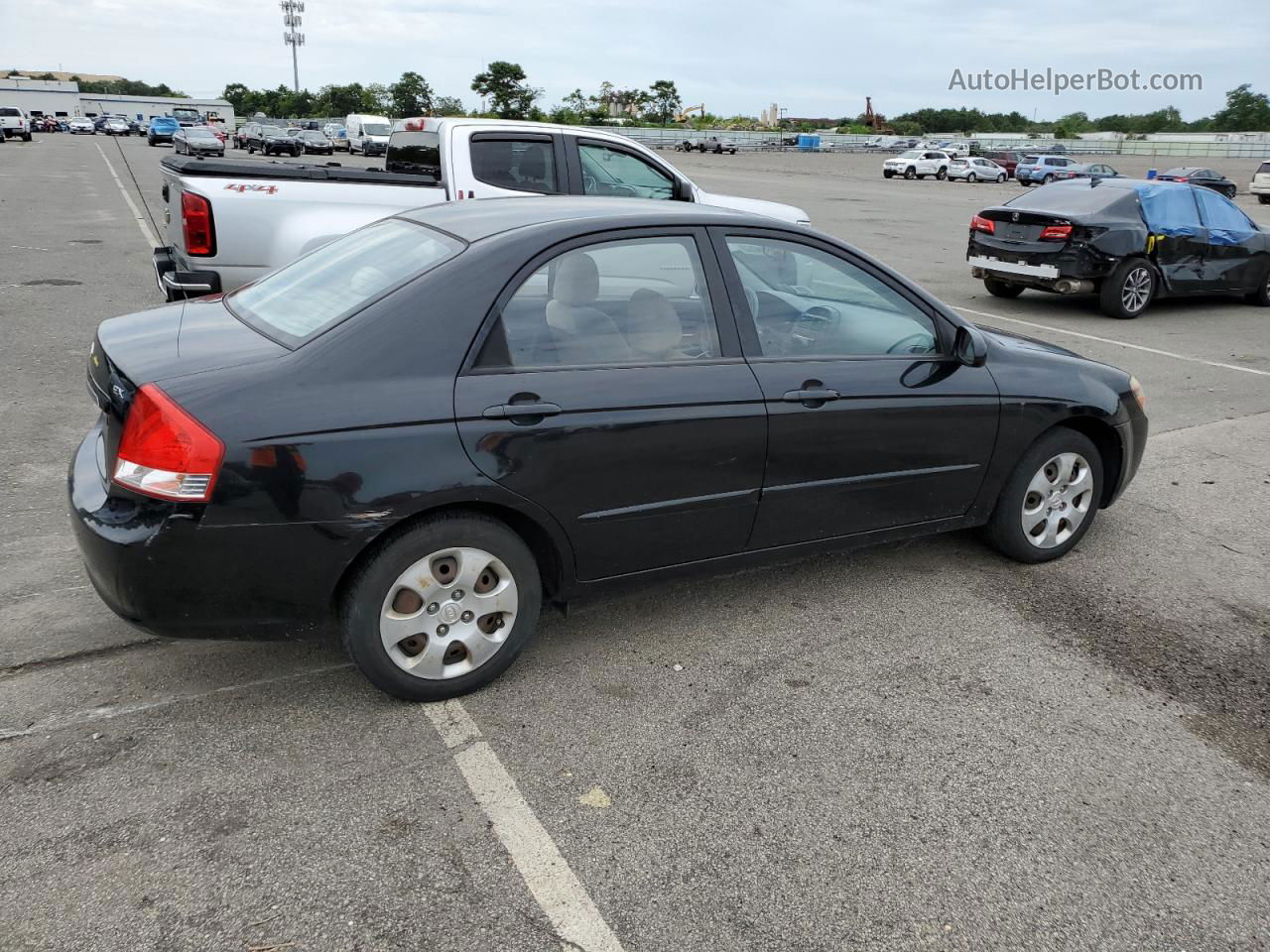 2009 Kia Spectra Ex Black vin: KNAFE221295651222